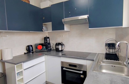 Creil Apartamento | Appart in town center - 5 min of station - 1 to 6 pers - near paris