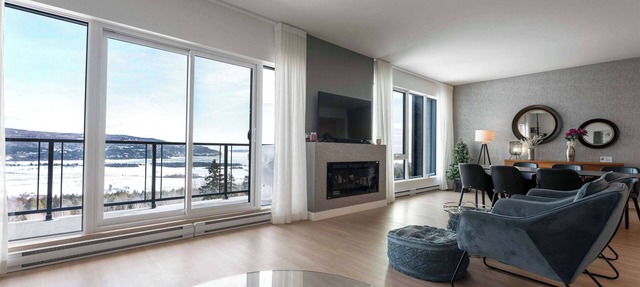 308-Condo Le Victorien | River View, Pool & EV