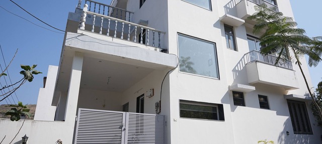 A luxury villa with peaceful natural environment and full of comfort.