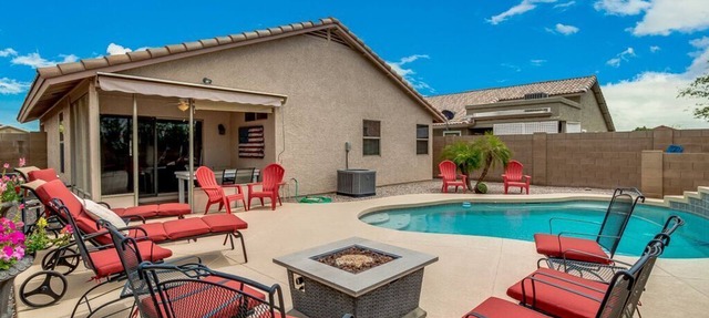 ** PISCINA CLIMATIZADA ** CASA DE 3 DORMITORIOS PARA 6 PERSONAS EN LA JUNTA DE APACHE