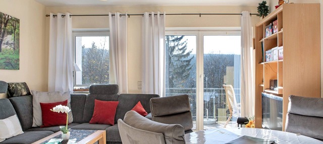 Apartamento 'Tannenblick 8-1' con terraza privada, jardín compartido y Wi-Fi