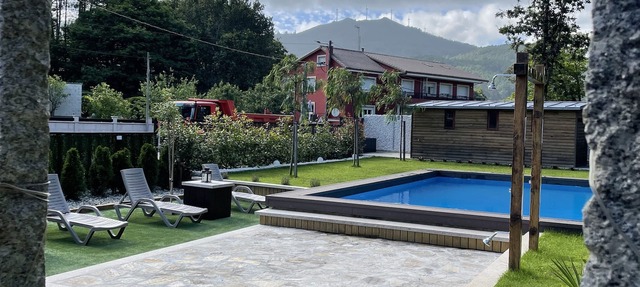 Apartamento con piscina a pasos de la playa