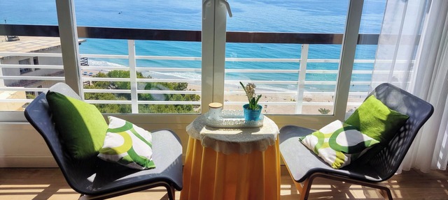 Benidorm,preciosas vistas,6P,Wifi free,Piscina,Parking, 2 baños, playa Poniente