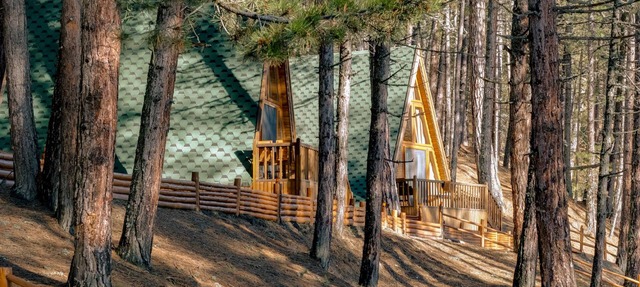 Bungalow House w Balcony in Nature - Doceia