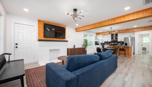 Chic 3BR Bungalow with Screened Porch & Patios