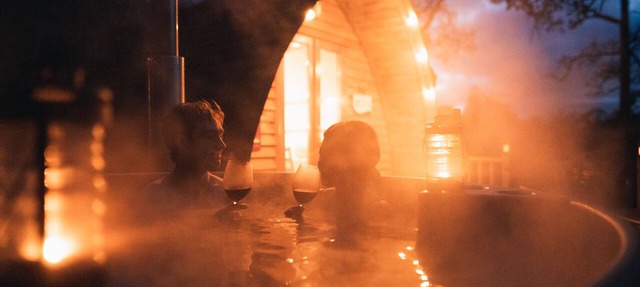 Estándar-Hot Tub-Cabaña-Baño privado con ducha