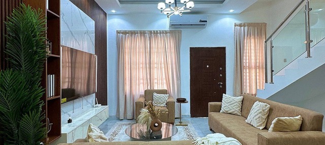 East Legon Hills Deluxe 3-bedroom townhome in adorable with back up electricity