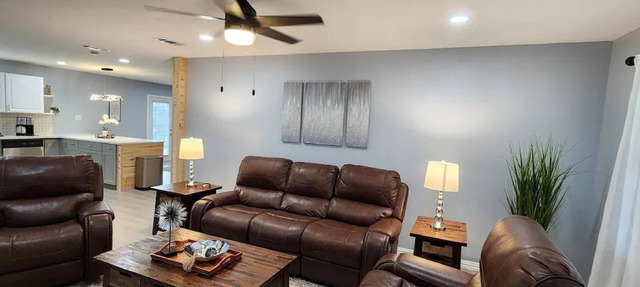 Elegant & Spacious Home with large fence in back yard with garage.