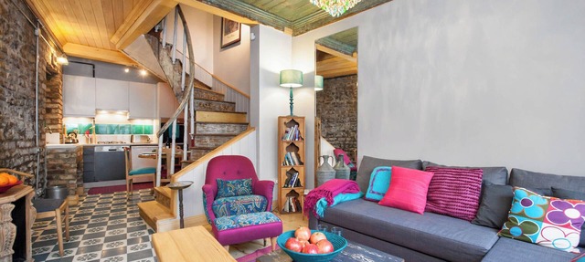 Histórica casa de 3 pisos en el antiguo Estambul, recientemente restaurado, estancia confortable!
