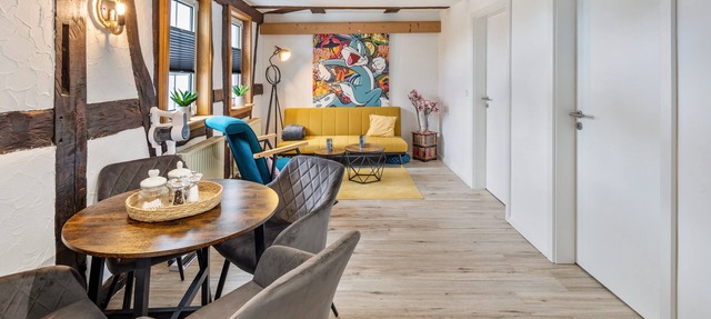 Apartamento vacacional 'Im Fachwerk' con Wi-Fi