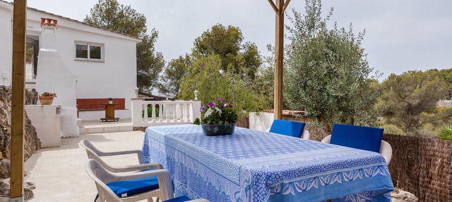 Casa de vacaciones "Casita Palmeras" con vistas a la montaña, jardín privado y Wi-Fi