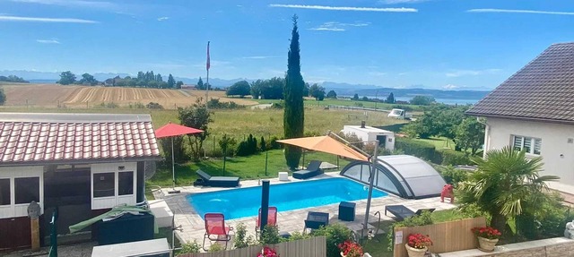 Homerez - Estudio confortable en Bevaix con vista a la montaña - 30 m² + Spa