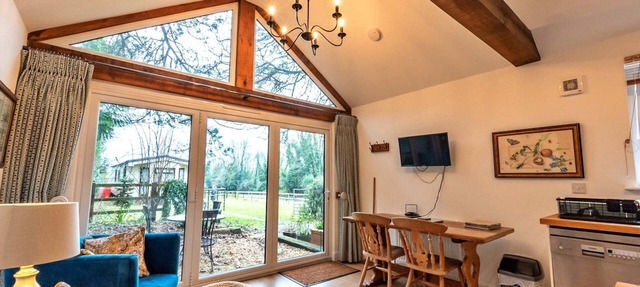 Lodge en Soberton cerca de equitación