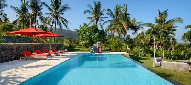 Lovely 3BR Villa W/ Amazing Pool & Sea views, Bali Villa 2235