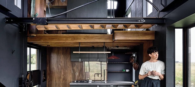 Off-Grid Tiny House, farm setting, ocean views