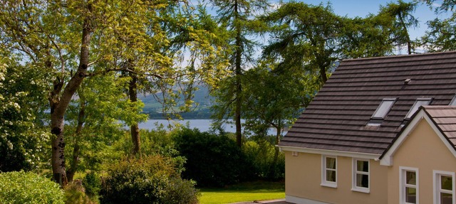 Overlooking Stunning lake and mountain views