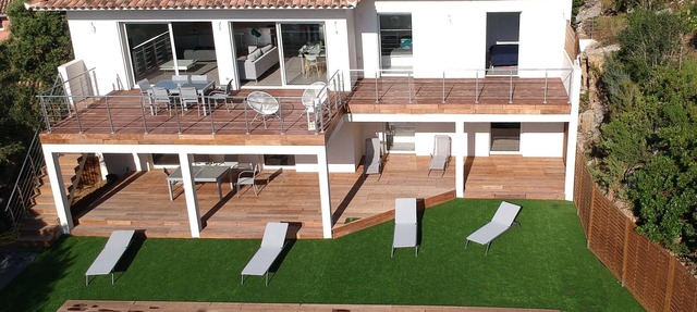 Pinarello villa 150m2 cerca de la playa con piscina privada