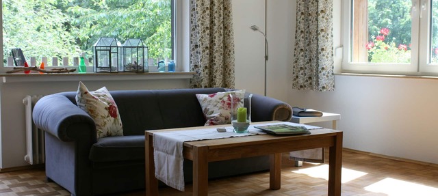 Pure nature: Apartment 'Wildcat' at 'Frau Holle' (Mother Hulda), dogs willk.