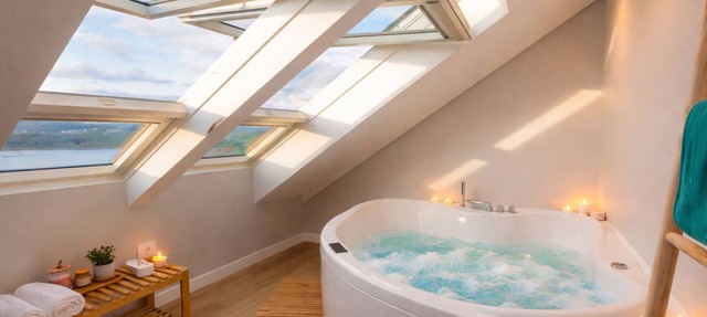 Romantic Apartment with Jacuzzi & Sea Views – Noia, Galicia