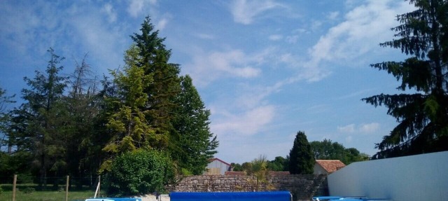 Rustic Gites - sleeps 10 people with private pool near Chef Boutonne