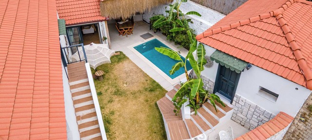 Stone Villa with Private Pool in Kirazli Village