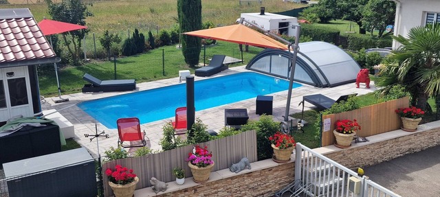 chez moumie les carlins jacuzzi privado