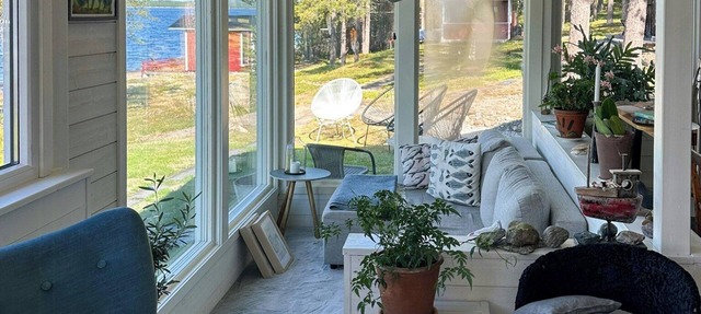 Casa de verano a orillas del agua cerca de Piteå