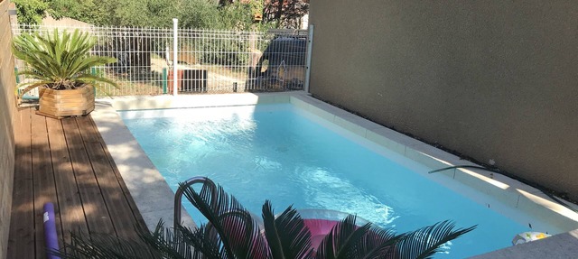 Sunny villa ☀️ with 2 gardens with private pool and terrace