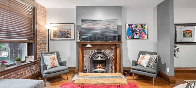 Casa Capitol Hill de 5 estrellas, Garaje 3Bd, Patios y Paseo al centro / convención.