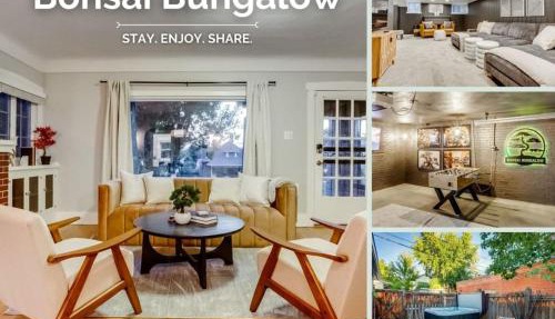 The Bonsai Bungalow Hot Tub Game Room