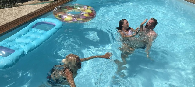 Alquiler hermoso único realmente en el molino de agua, piscina climatizada, Wi-Fi gratuito,