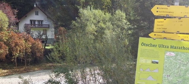 Vacation home at the entrance to the Ötscher-Tormäuer Nature Park and on the banks of the Erlauf.