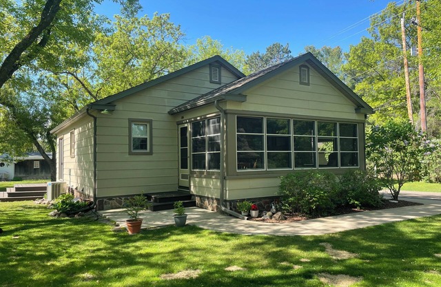 Cozy edge of town retreat, closest home to Cuyuna Lakes Trailhead Rally Center.