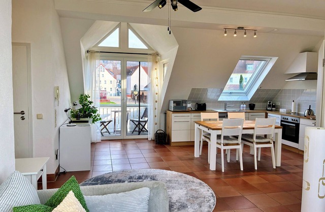 Vacation apartment Spessartzeit - Quiet time out in the Spessart with balcony