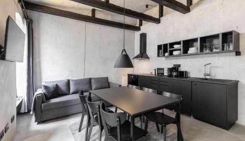 Concrete Loft Duplex -40sqm- near Antonplatz